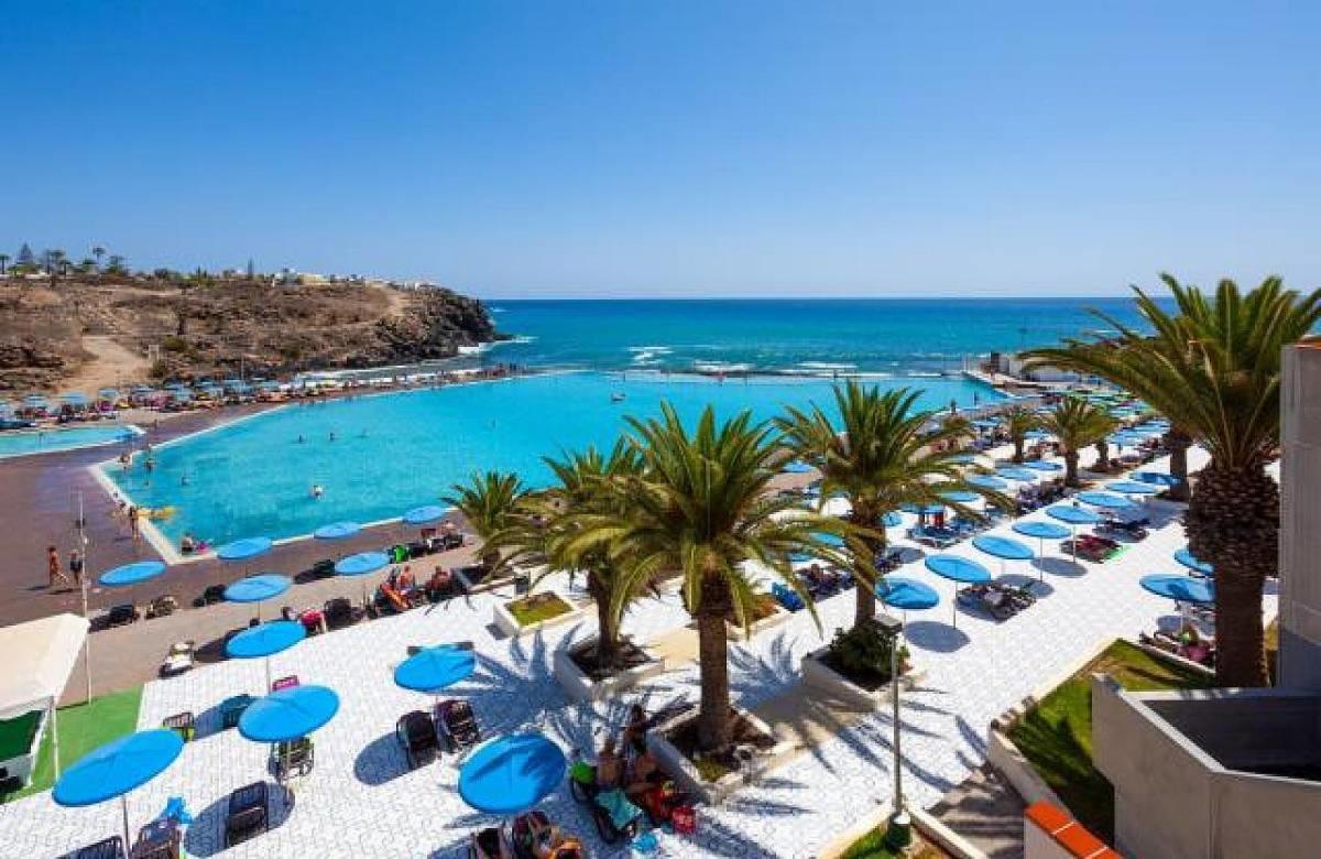 Beach-Front Tenerife Sth Sea And Pool View コスタ・デル・シレンチオ エクステリア 写真